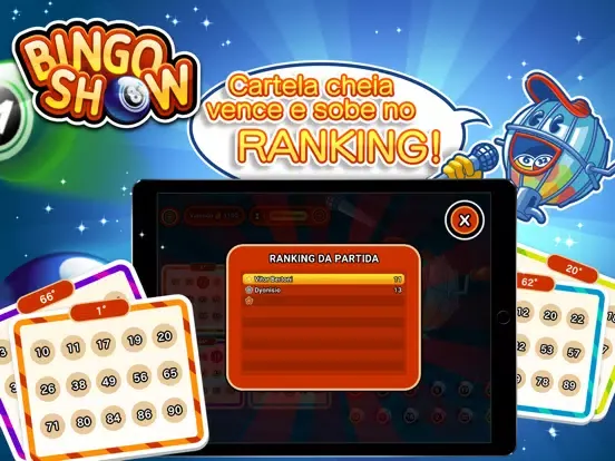 Tangkapan skrin Bingo Show iPad 