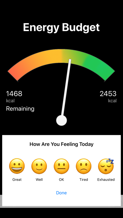 ภาพหน้าจอของ Fatigue Assistant