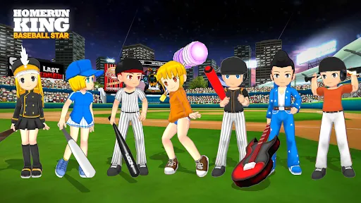 Captures d'écran de Homerun King - Baseball Star