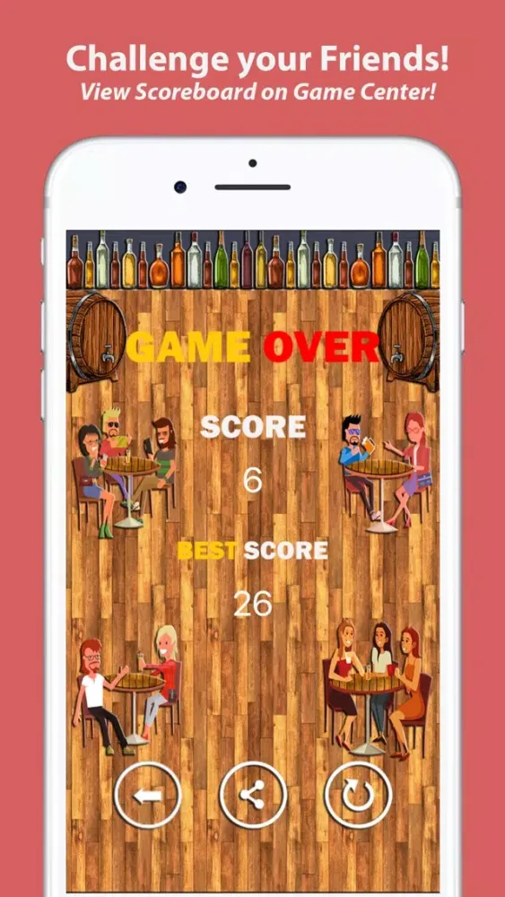 تصاویر Beer Toss App