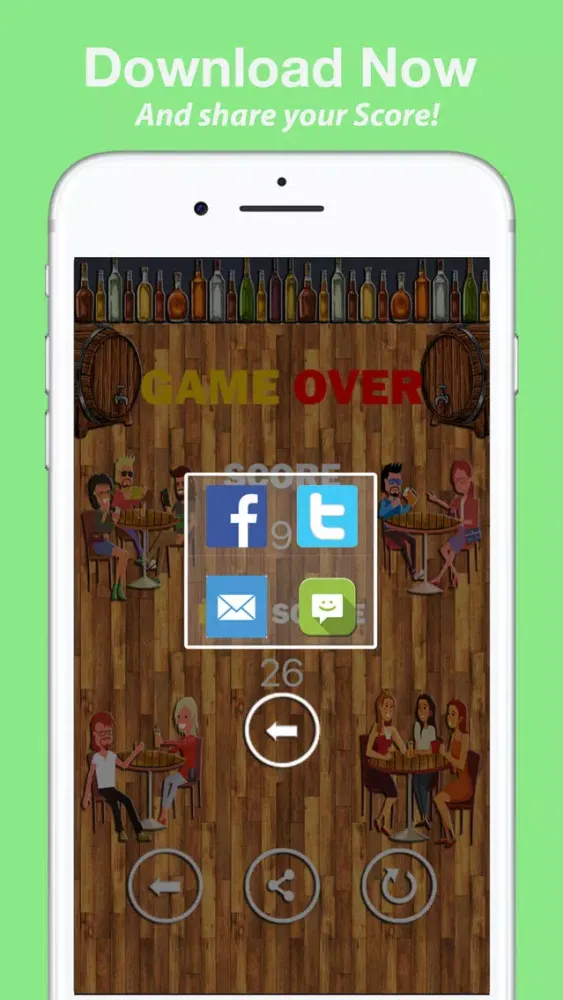 تصاویر Beer Toss App