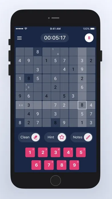 Sudoku Classic Puzzle Games Ekran Görüntüleri