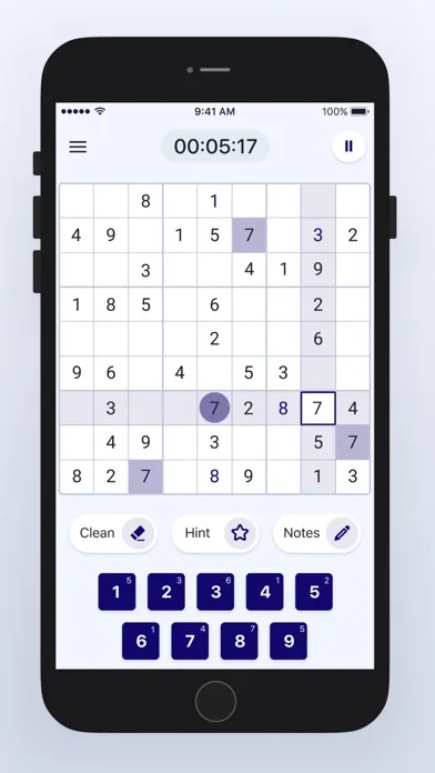 Sudoku Classic Puzzle Games Ekran Görüntüleri