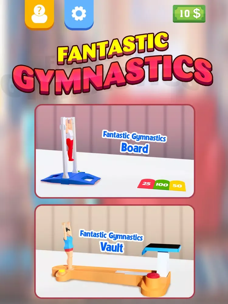 Fantastic Gymnastics Game 3D iPad  Ekran Görüntüleri