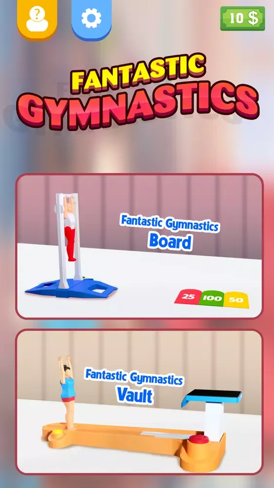 Fantastic Gymnastics Game 3D Ekran Görüntüleri