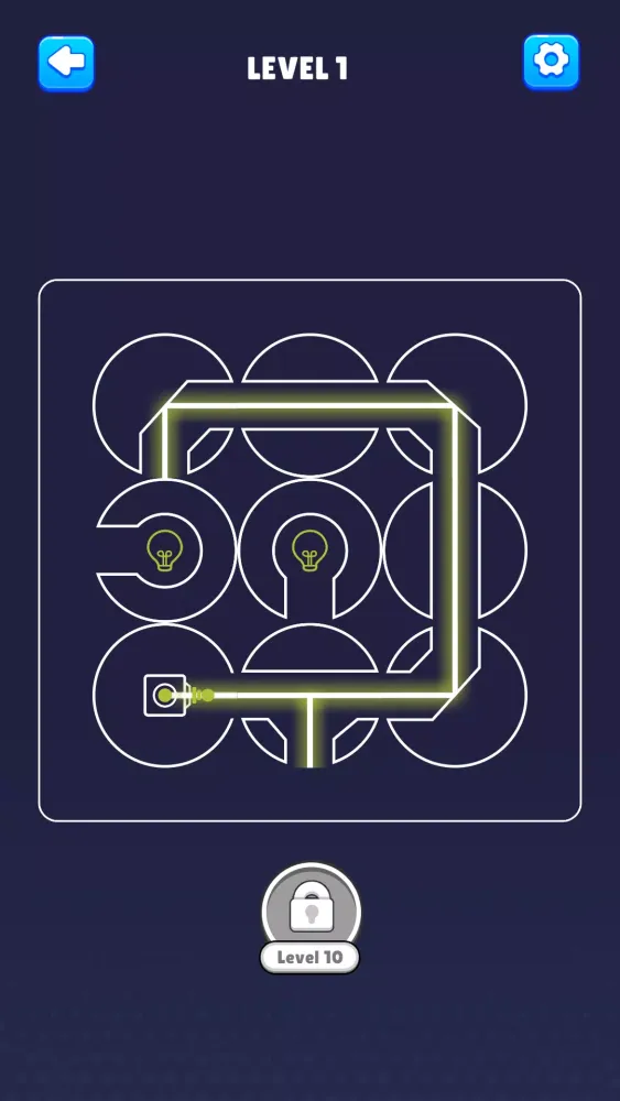 Capturas de tela do Light Maze Puzzle