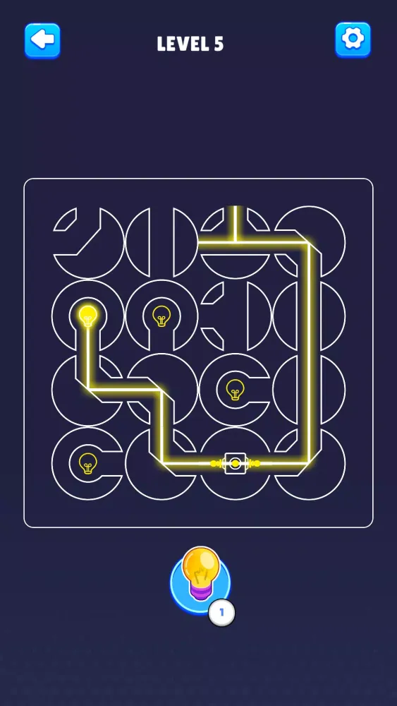 Capturas de tela do Light Maze Puzzle