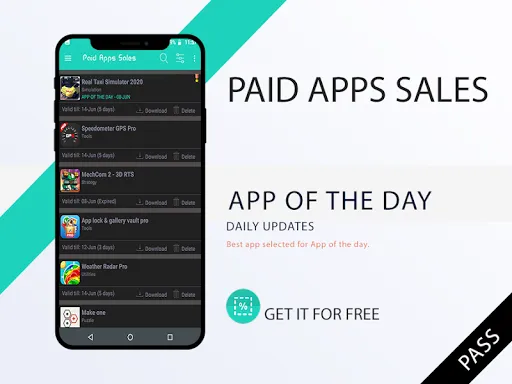 Paid Apps Sales Pro Screenshots