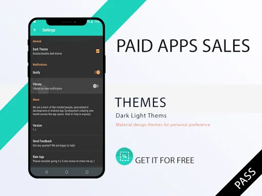 Paid Apps Sales Pro Screenshots