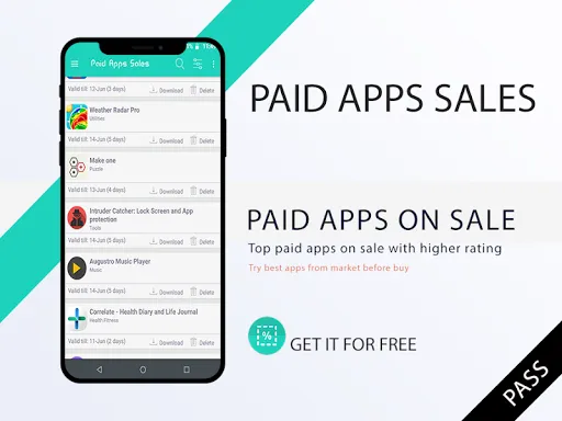 Paid Apps Sales Pro Screenshots