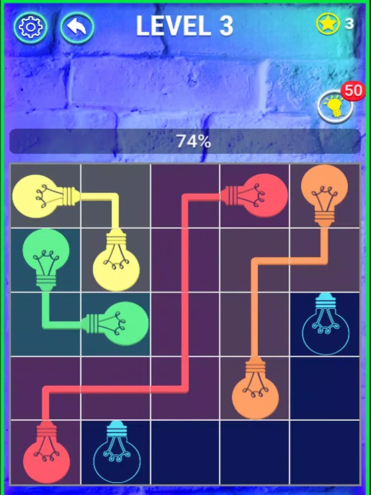 Скриншоты Glow Light Switch Puzzles iPad 