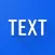 Simple text widget