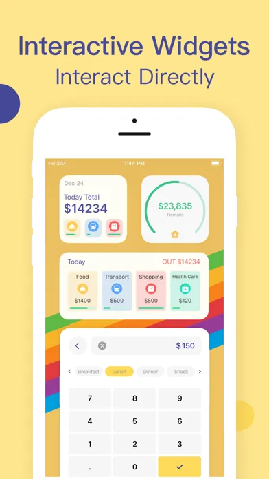 Capturas de pantalla de Budget App - Spending Tracker