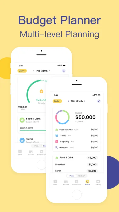 Capturas de pantalla de Budget App - Spending Tracker