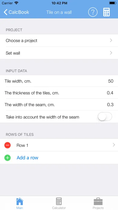 CalcBook - building calculator স্ক্রিনশট
