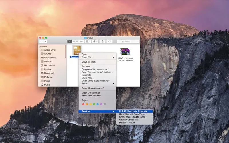RAR Extractor and Expander Screenshots