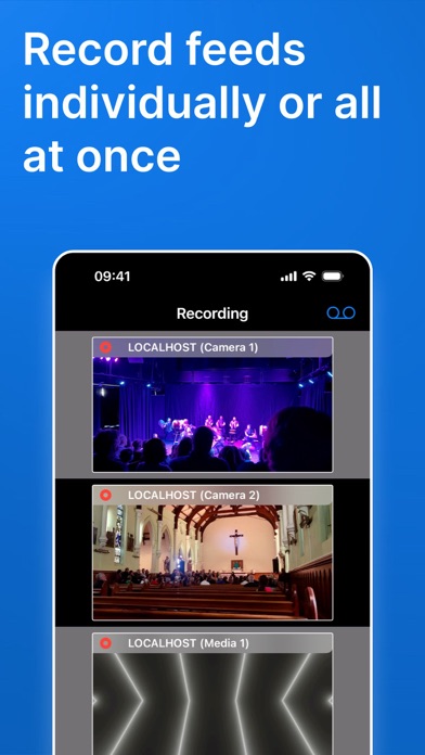 Capturas de pantalla de NDI Switcher - Focus