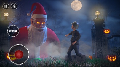 Tangkapan skrin Ice Scream Scary Santa Game