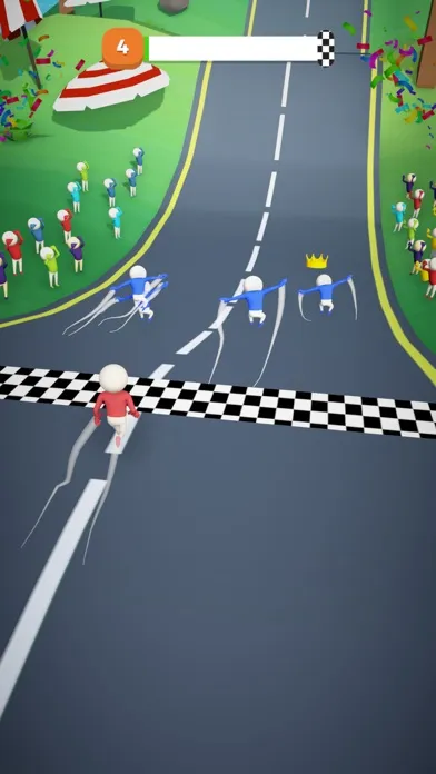 Hill Run Race- Flying Stickman سکرین شاٹس