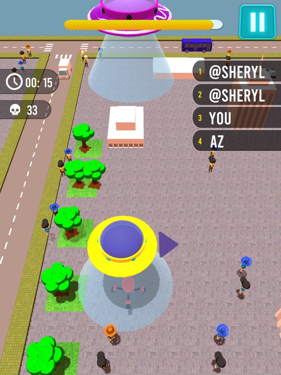 Zrzuty ekranu Space Invasion Alien Attack iPad 
