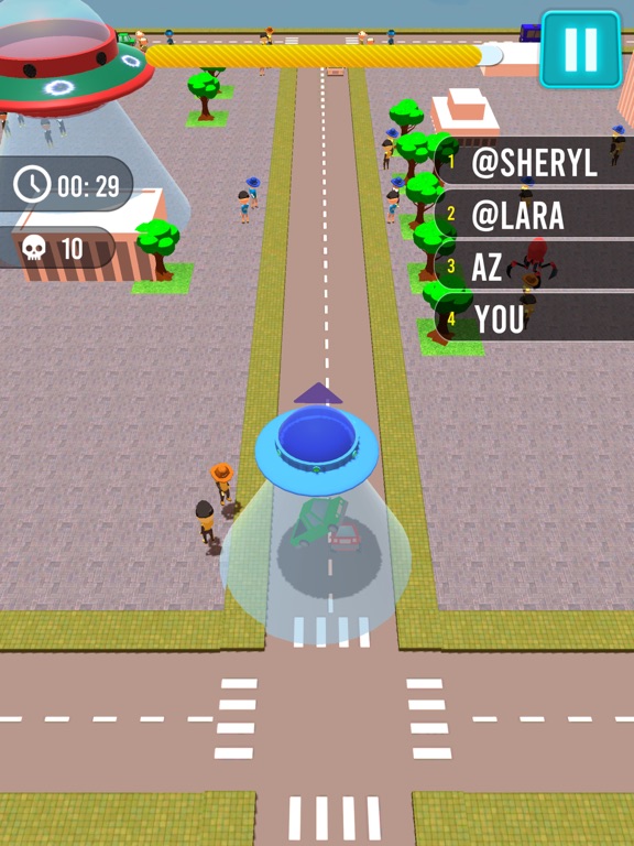 Zrzuty ekranu Space Invasion Alien Attack iPad 