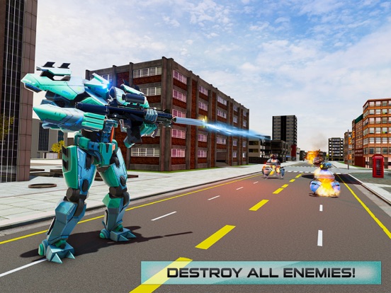 Steel Warrior Robot Wars iPad  स्क्रीनशॉट