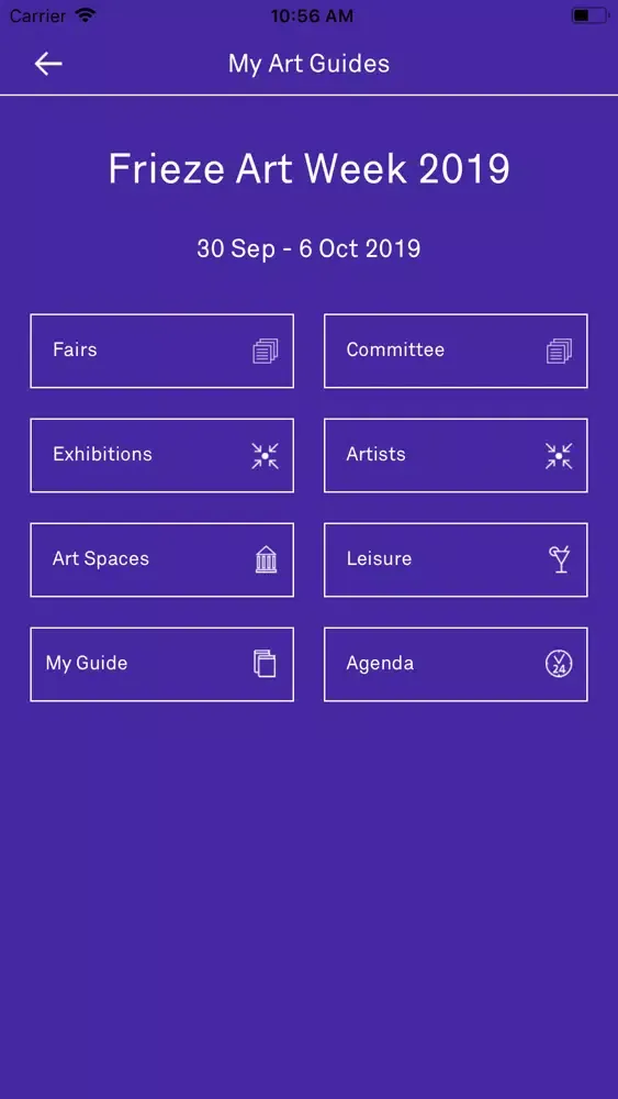 Frieze Art Week 2019 سکرین شاٹس