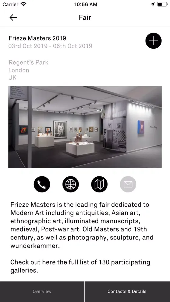 Frieze Art Week 2019 سکرین شاٹس