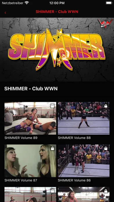 World Wrestling Network سکرین شاٹس