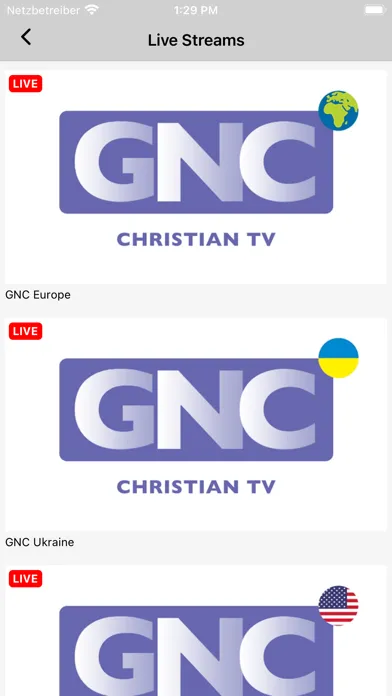 GNC TV Ekran Görüntüleri