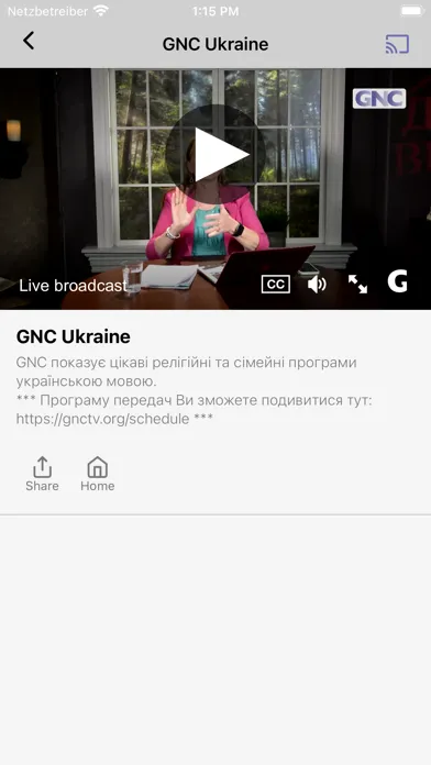 GNC TV Ekran Görüntüleri