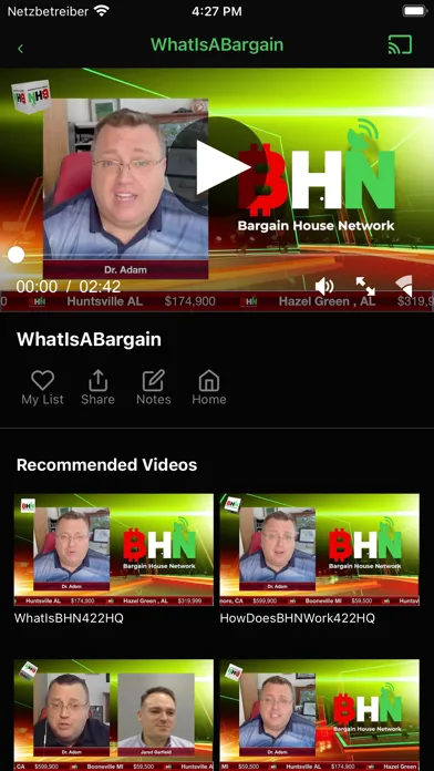 Bargain House Network Screenshots