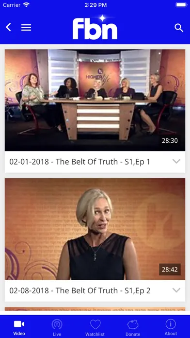 Faith Broadcasting Network Screenshots