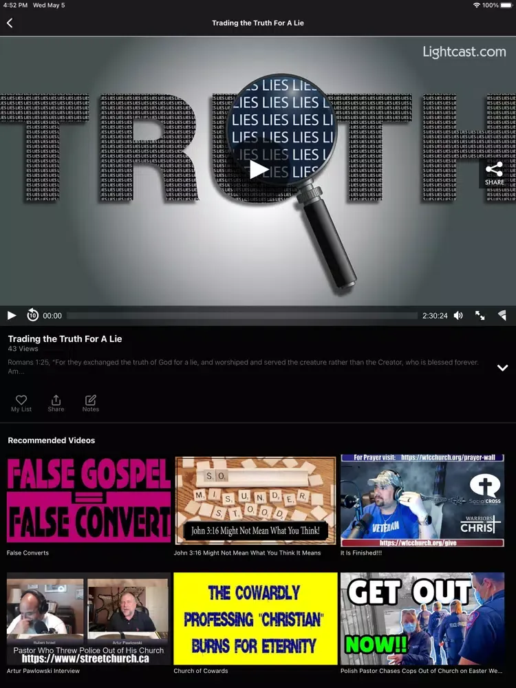 Capturas de tela do Warriors for Christ iPad 