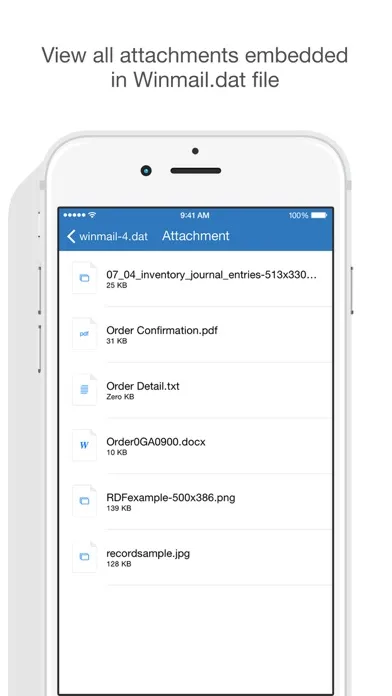 Winmail Opener سکرین شاٹس