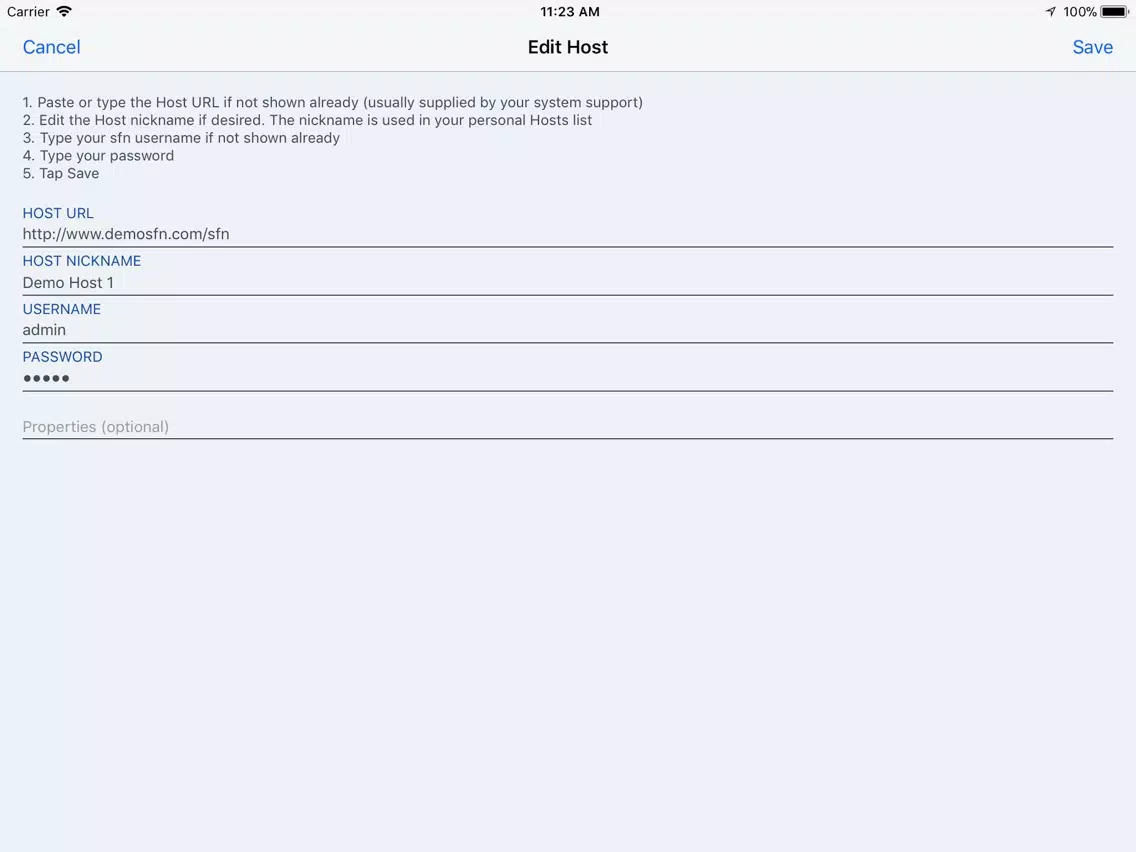 Zrzuty ekranu sfn iPad 