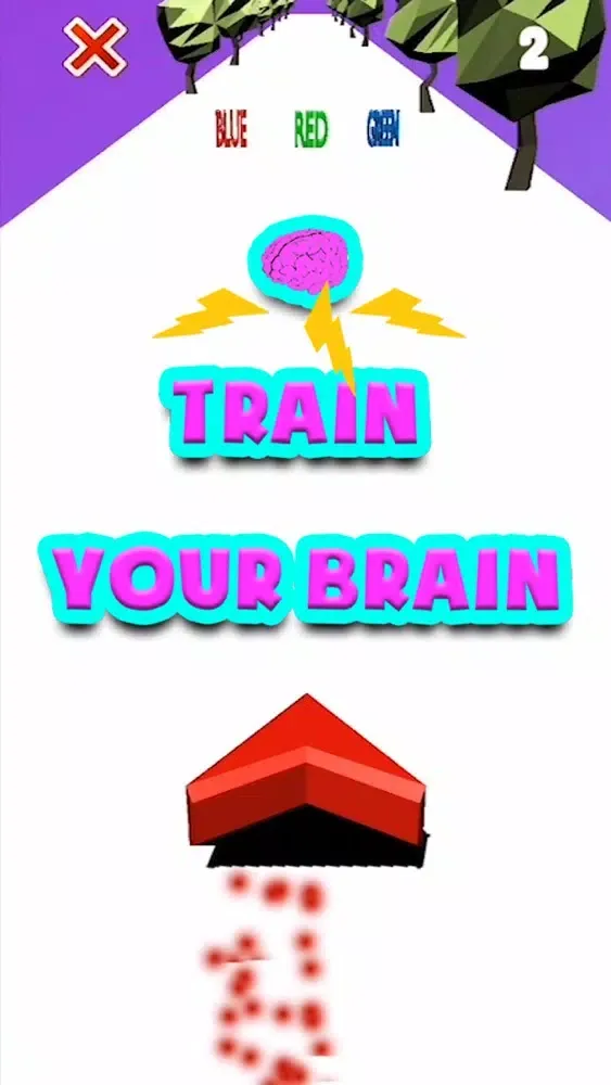 Tangkapan skrin Color ViBe: Brain & Mind Train
