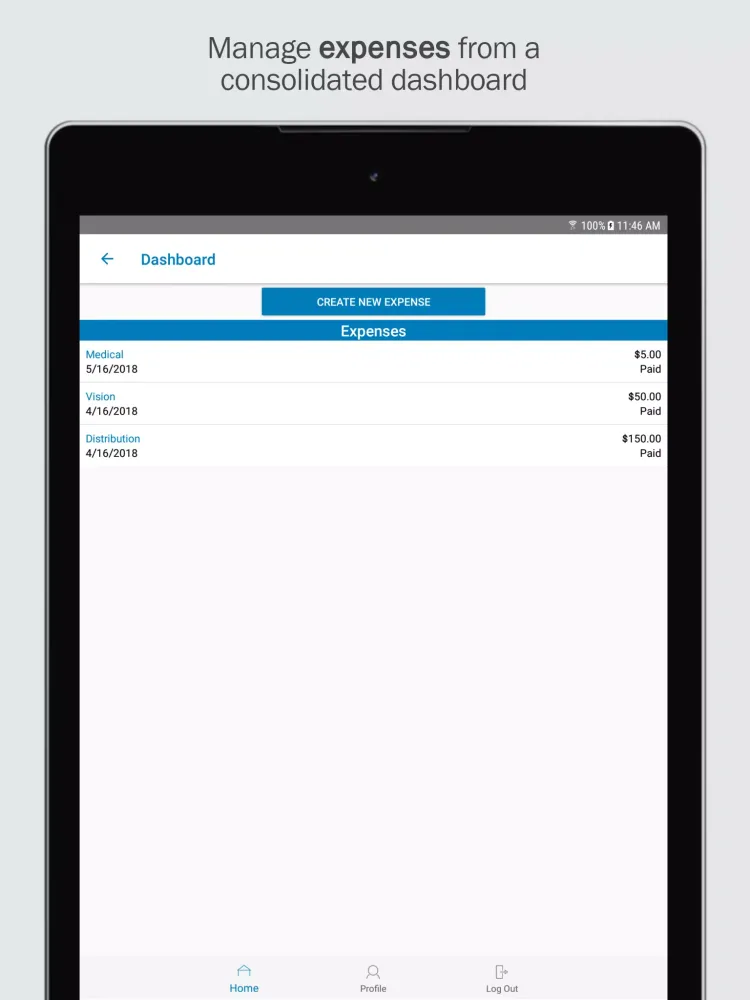 PayPro Flex Benefits Screenshots