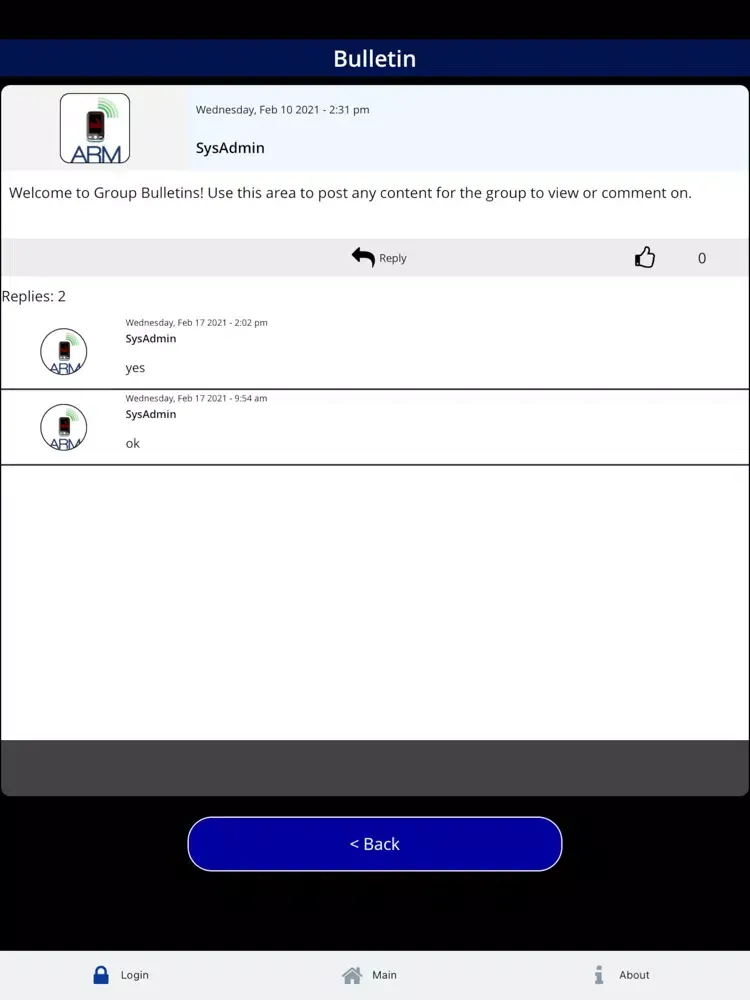 ARM-Net iPad  स्क्रीनशॉट