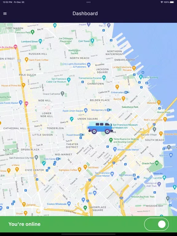Lighthouse Shuttle Services iPad  Screenshots