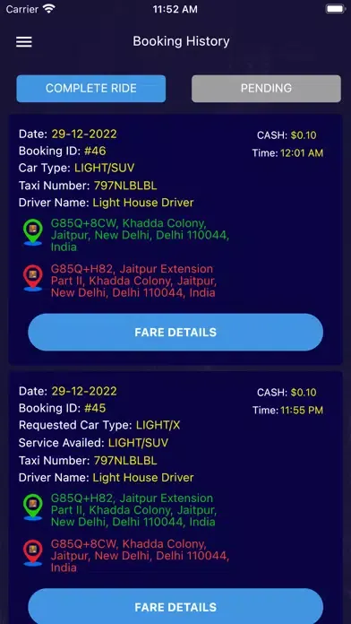 Lighthouse Shuttle Services Screenshots