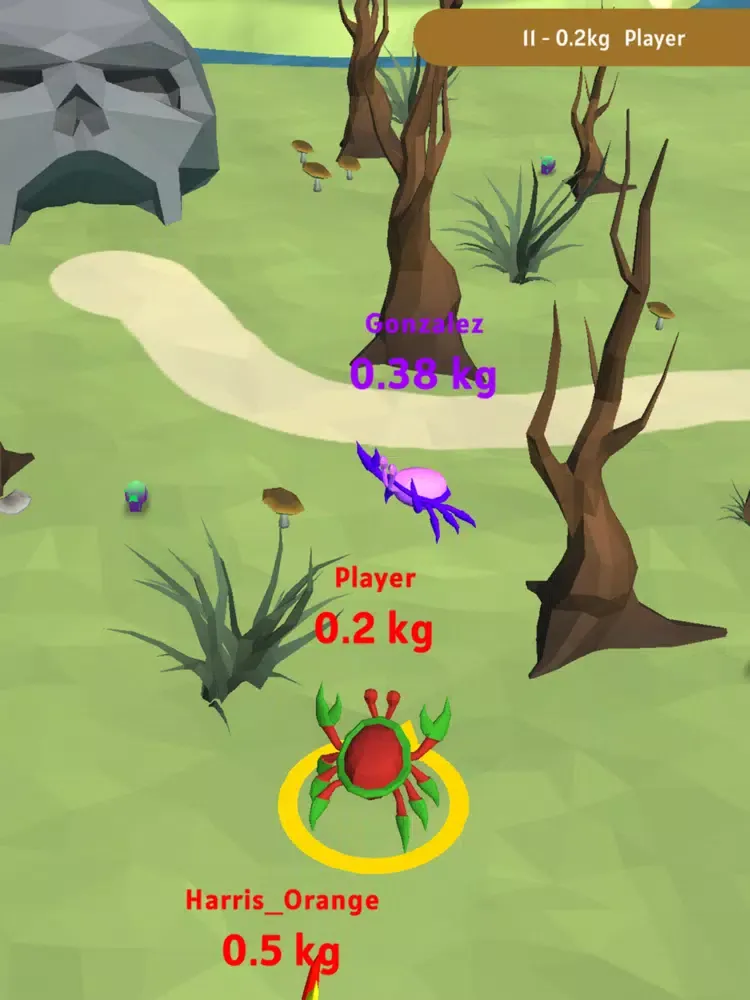 Crab.io iPad  스크린샷