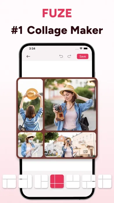 Collage Maker & Editor - Fuze سکرین شاٹس