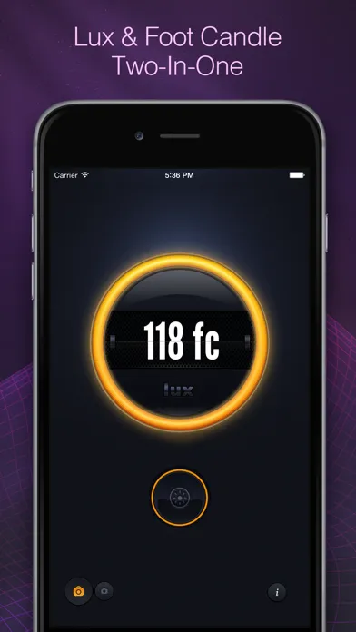 صور Light Meter - measure luminosity in lux, fc, lumen