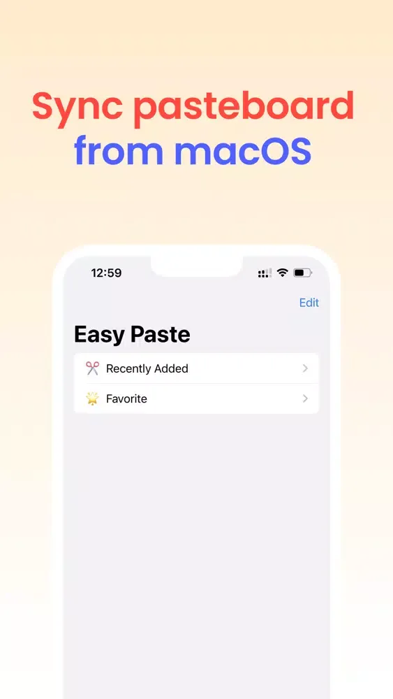ภาพหน้าจอของ EasyPaste
