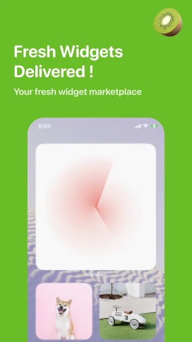 Kiwikiwi-Color Widgets & Photo سکرین شاٹس