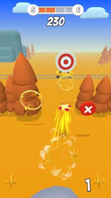 Flick Frisbee Screenshots