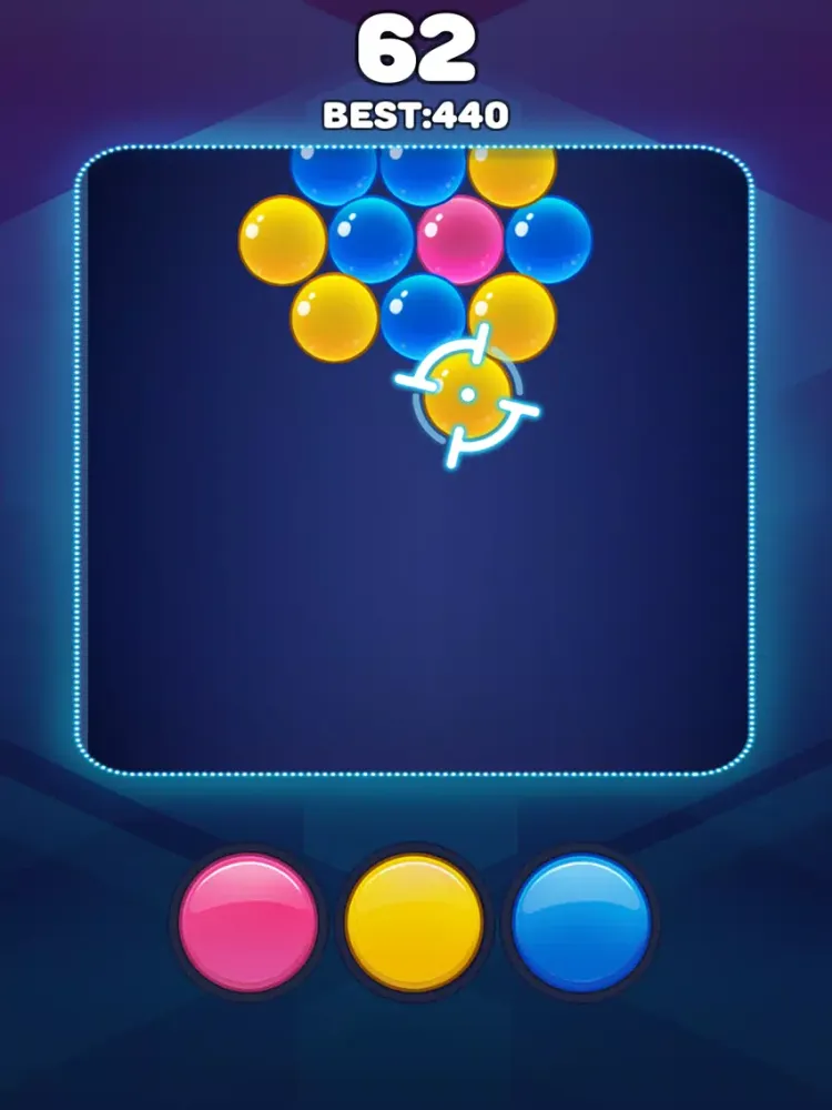 Neon Pops - Tap the Bubbles iPad  Ekran Görüntüleri