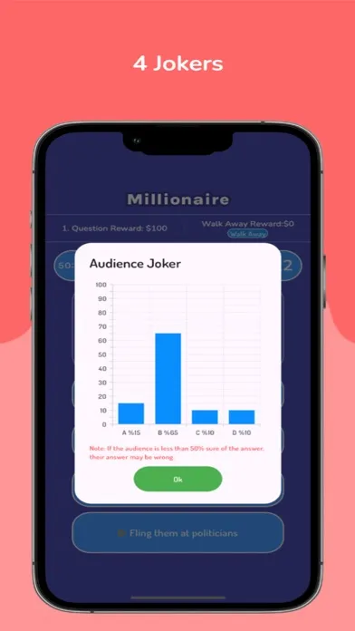 Ảnh chụp màn hình của Milyoner - Trivia & Quiz Game