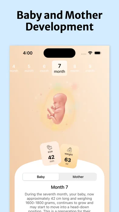 BabySteps: Pregnancy Tracker স্ক্রিনশট